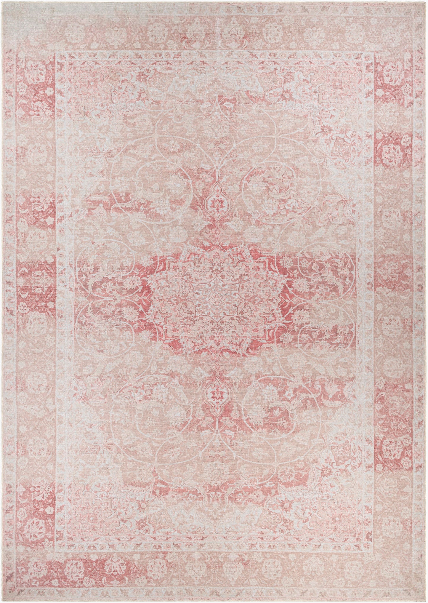 Amelie AML-2301 8ft Runner Machine Woven Washable Runner Rug