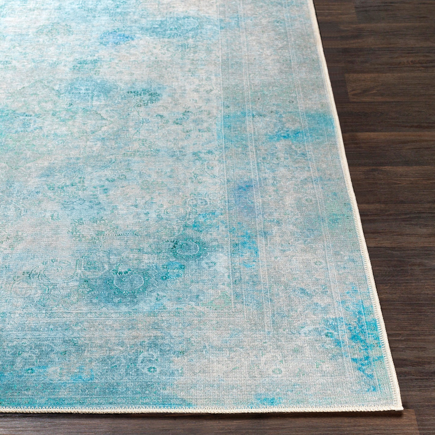 Amelie AML-2305 2' x 3' Machine Woven Washable Accent Rug