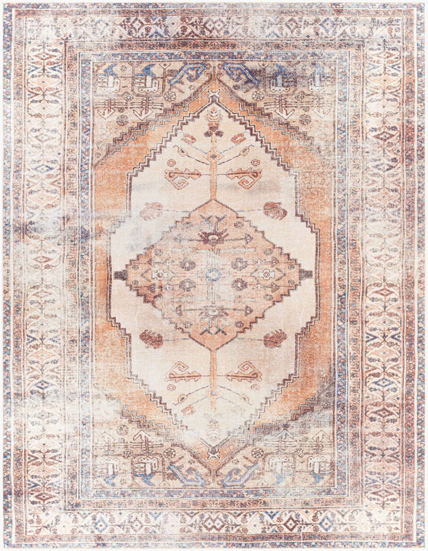 Amelie AML-2312 8' x 10' Machine Woven Washable Area Rug
