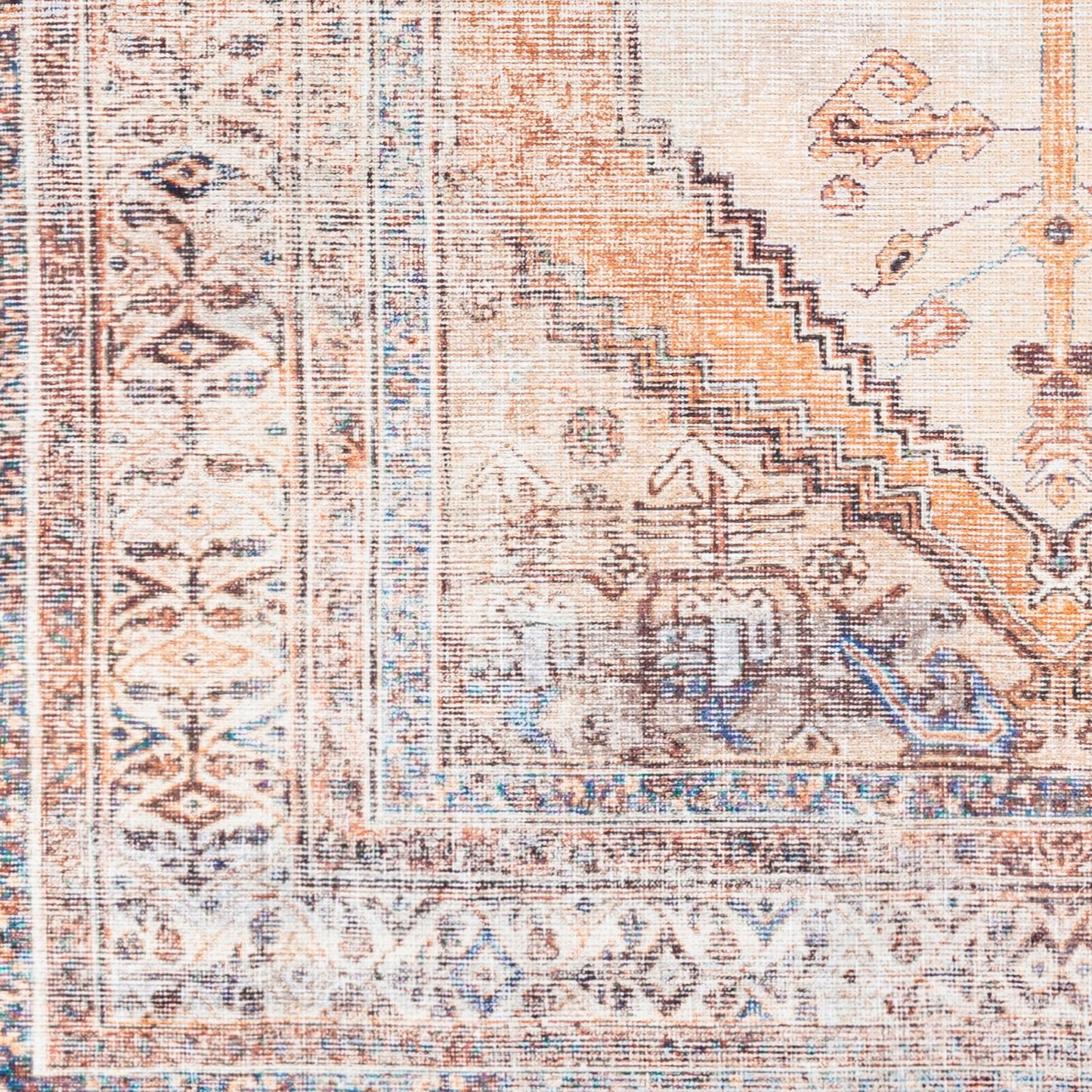 Amelie AML-2312 2' x 3' Machine Woven Washable Accent Rug