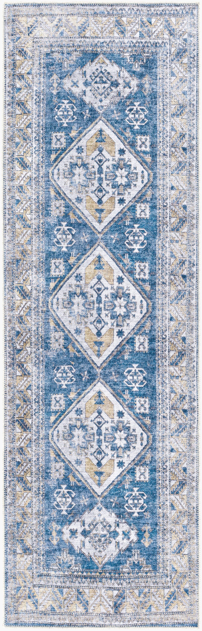 Alfombra de corredor lavable a máquina Amelie AML-2315 de 8 pies