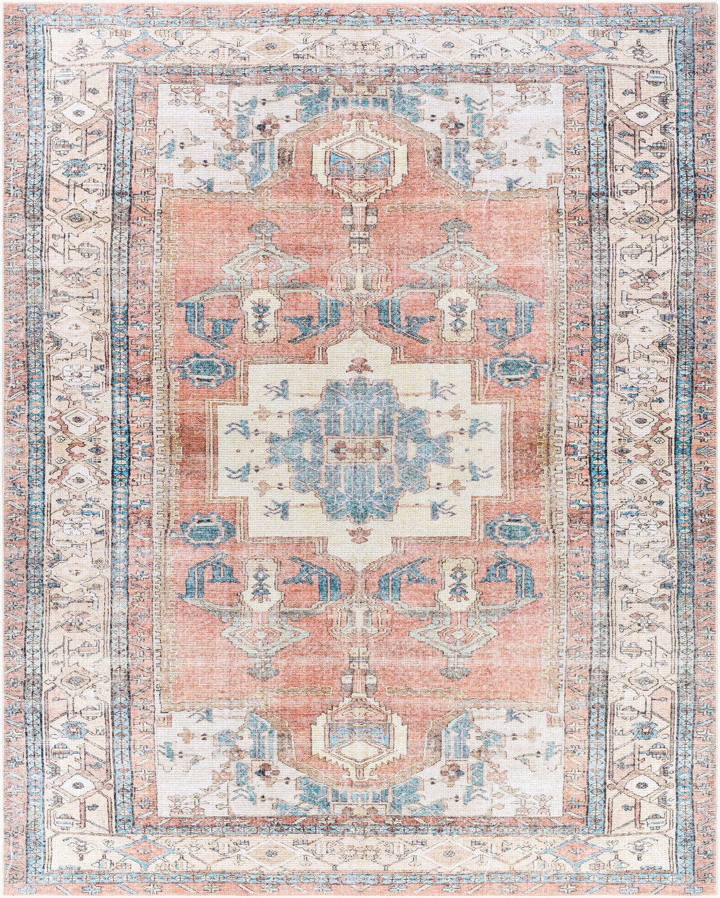 Amelie AML-2319 8' x 10' Machine Woven Washable Area Rug