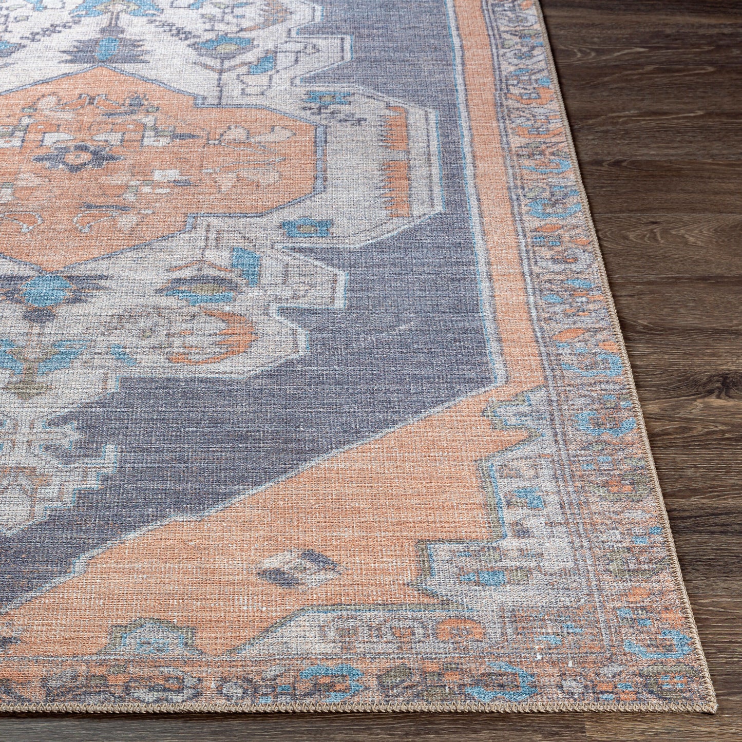 Amelie AML-2327 8' x 10' Machine Woven Washable Area Rug