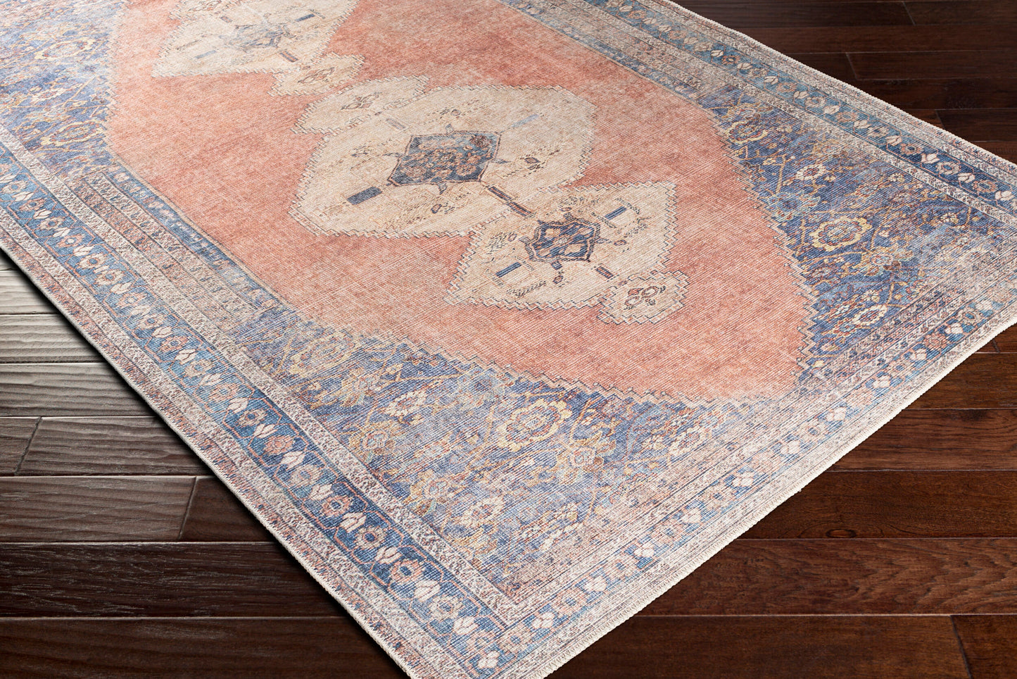 Amelie AML-2328 5' x 7' Machine Woven Washable Area Rug