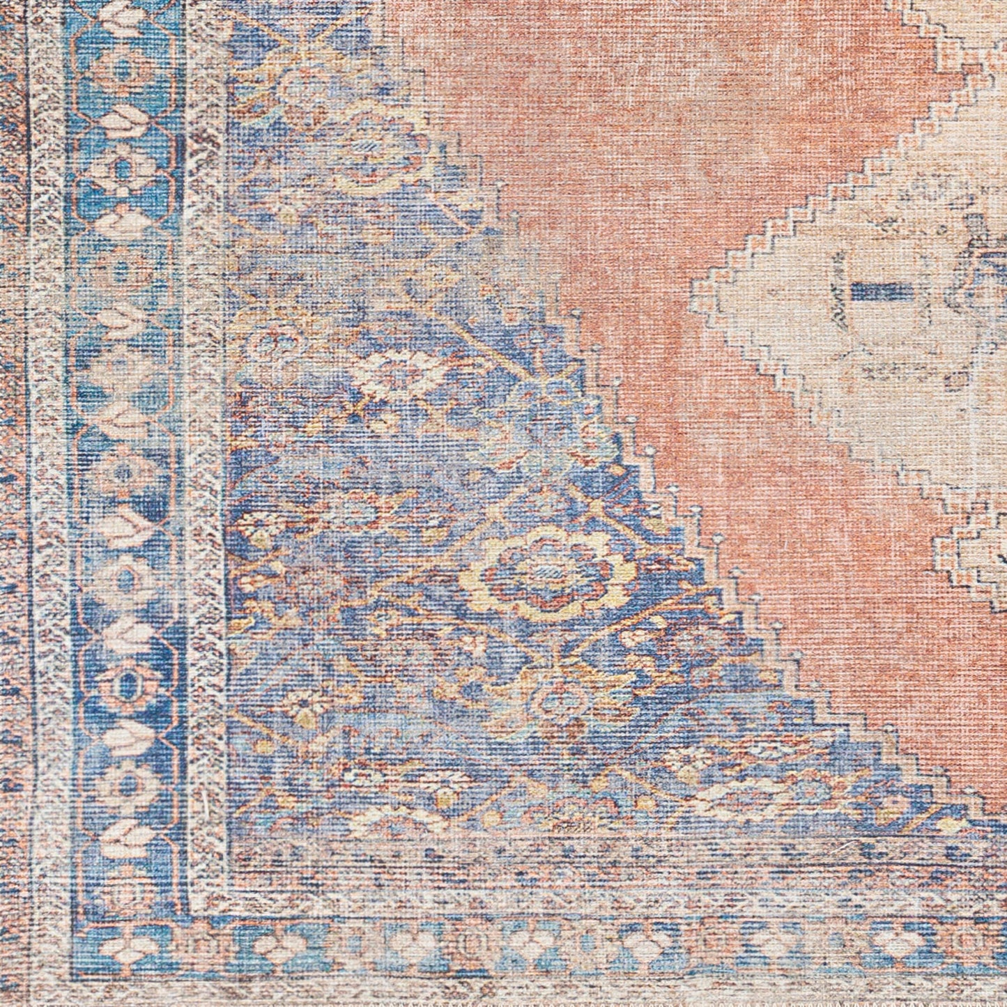 Amelie AML-2328 5' x 7' Machine Woven Washable Area Rug