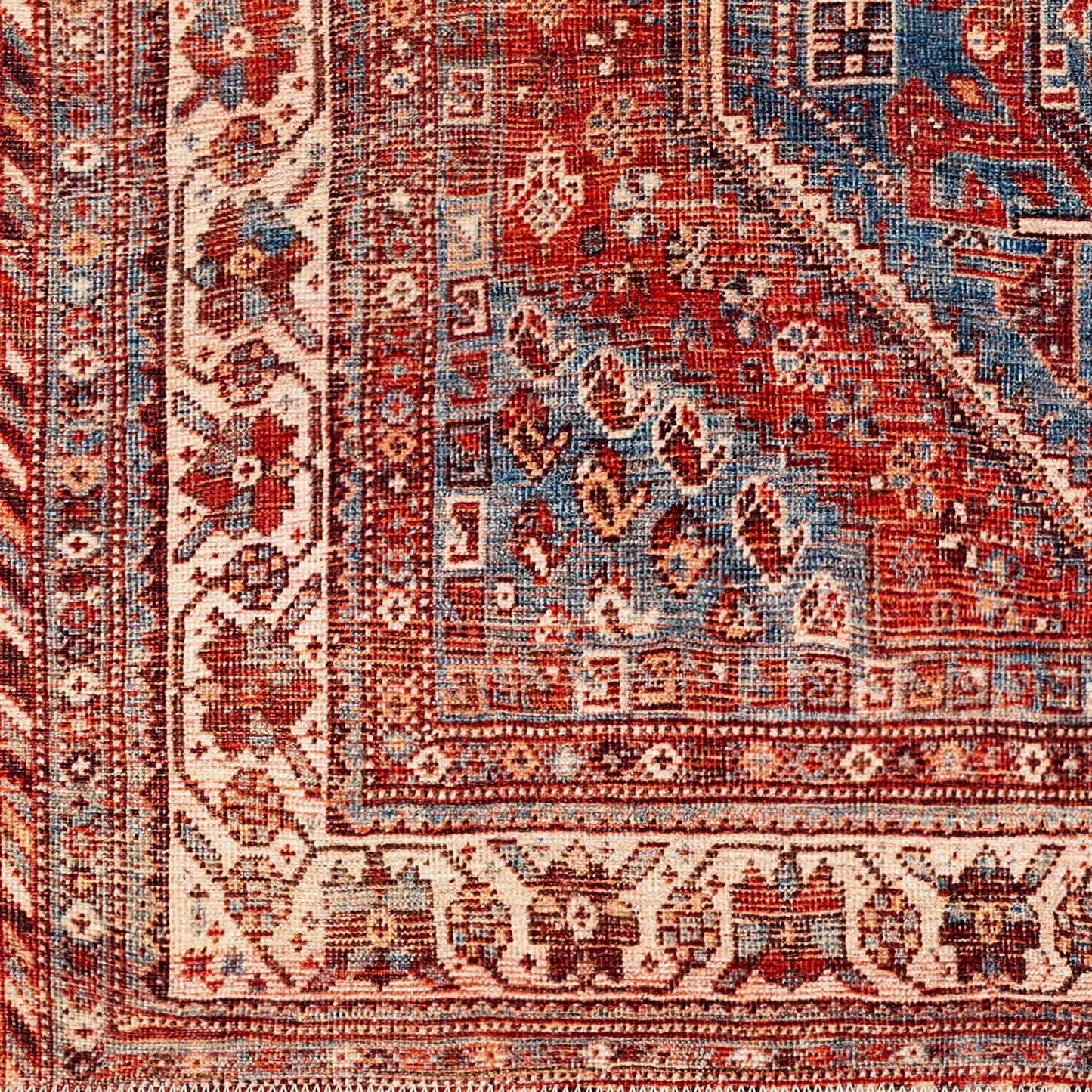 Amelie AML-2332 6' x 9' Machine Woven Washable Area Rug