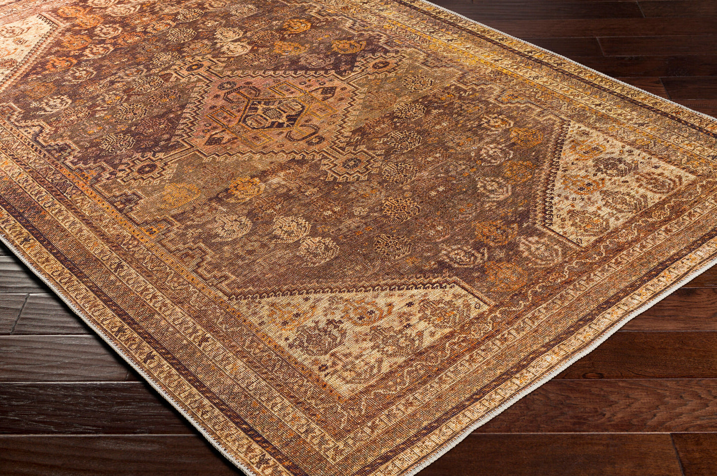 Amelie AML-2333 6' x 9' Machine Woven Washable Area Rug