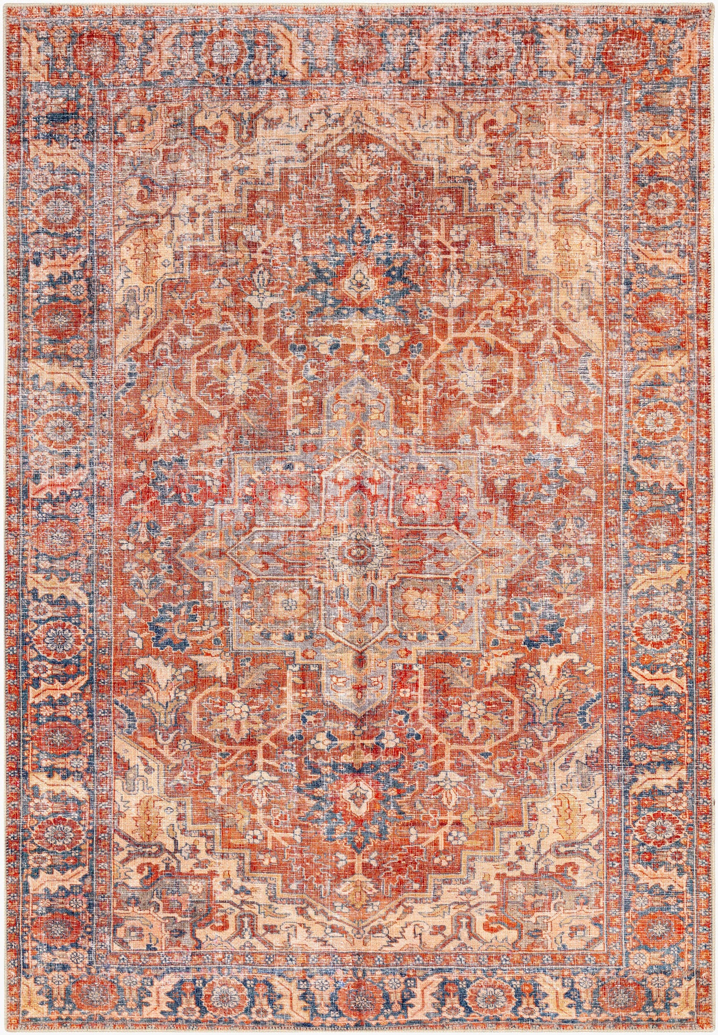 Amelie AML-2334 9' x 12' Machine Woven Washable Area Rug