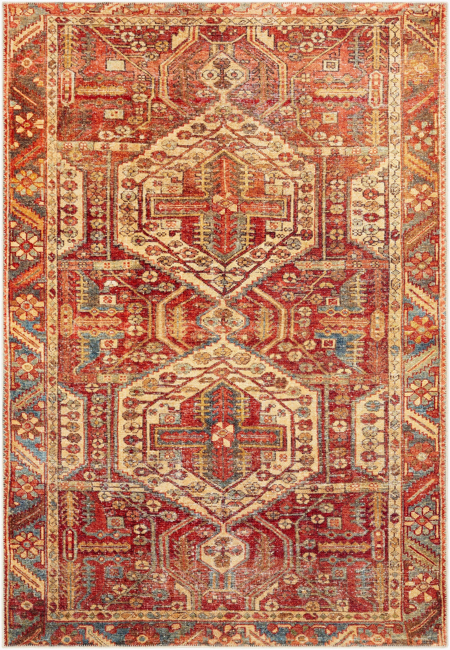 Amelie AML-2340 9' x 12' Machine Woven Washable Area Rug