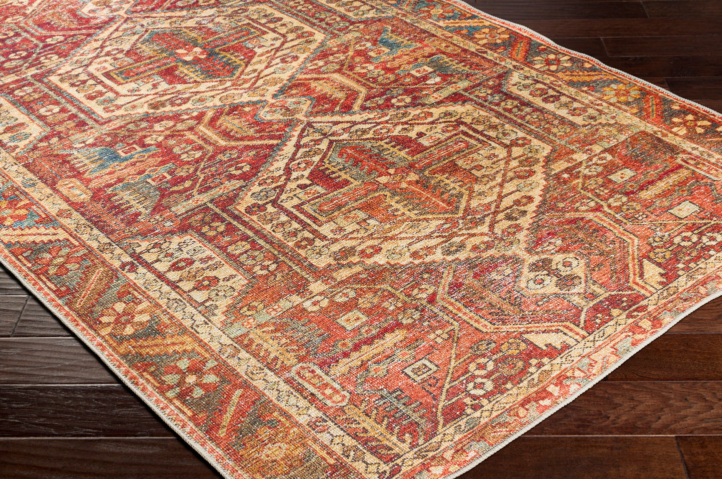 Amelie AML-2340 9' x 12' Machine Woven Washable Area Rug