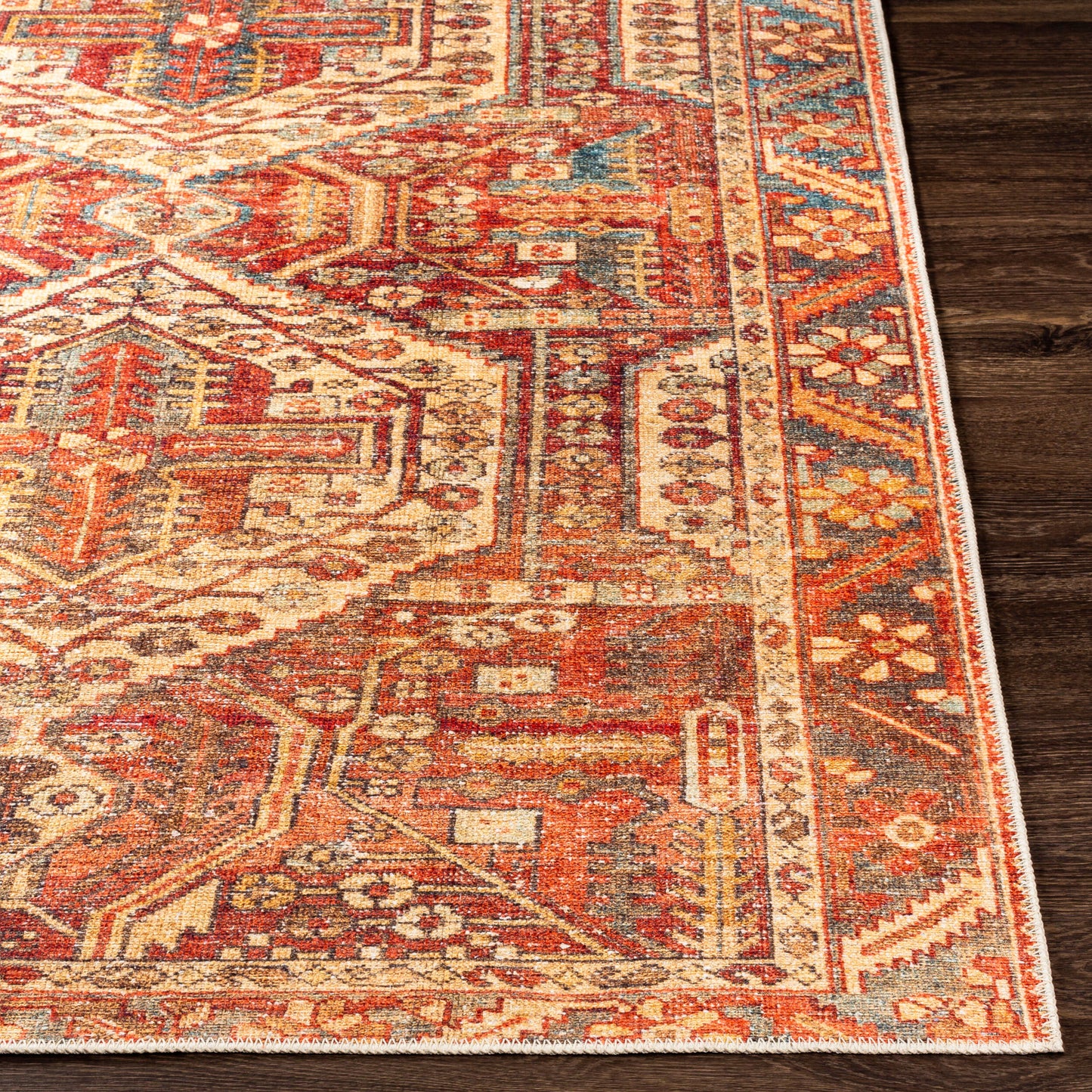 Amelie AML-2340 9' x 12' Machine Woven Washable Area Rug