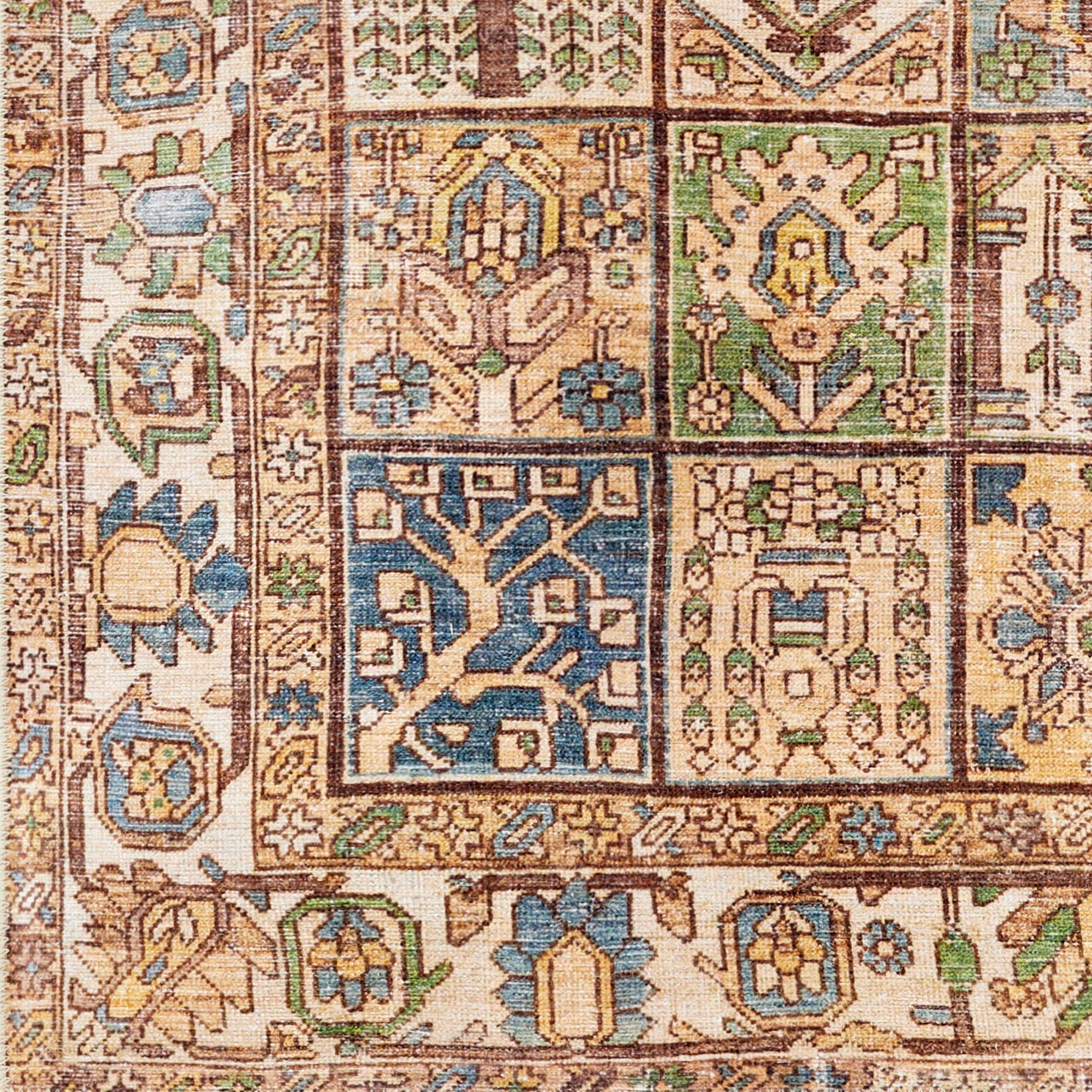 Amelie AML-2342 2' x 3' Machine Woven Washable Accent Rug