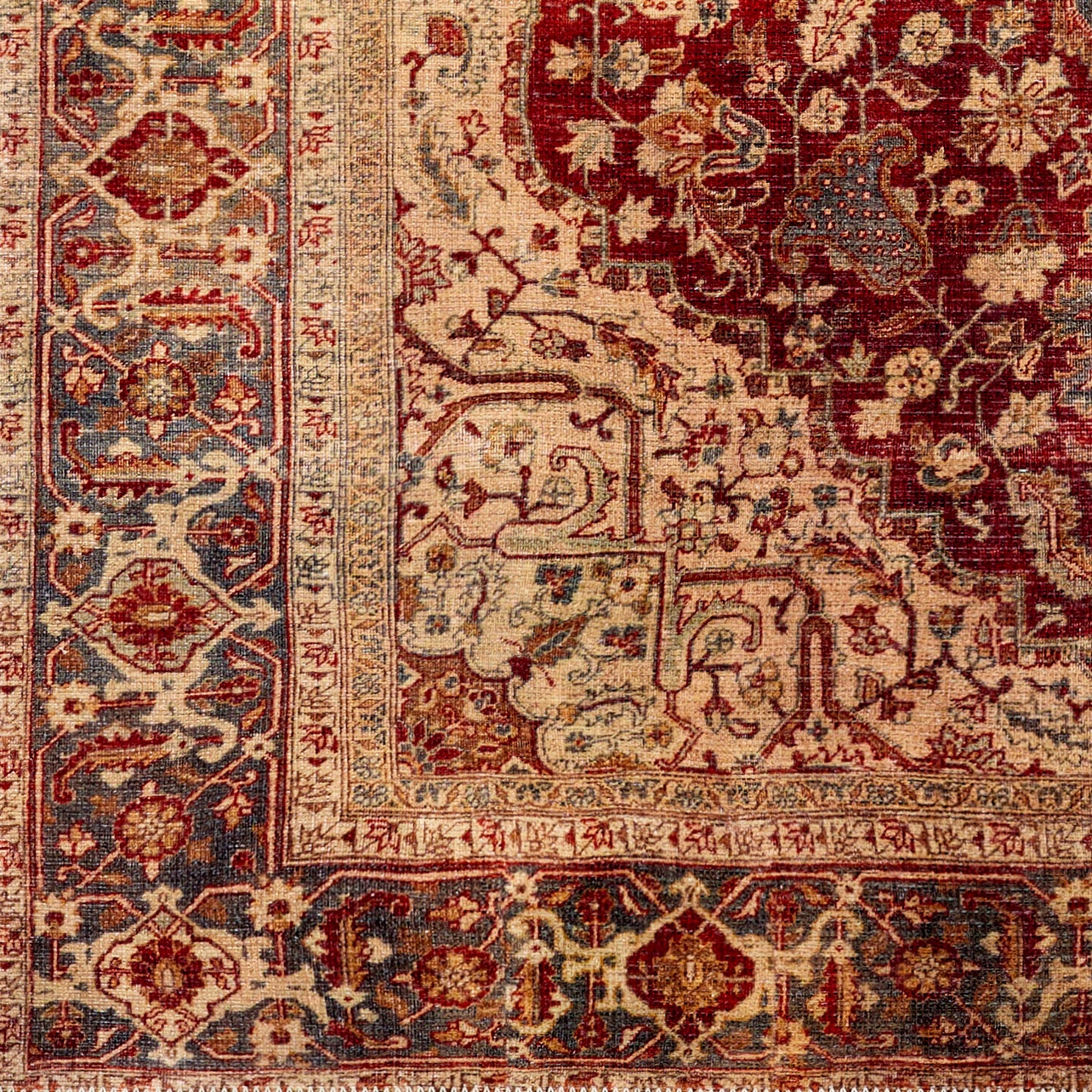 Amelie AML-2344 8ft Runner Machine Woven Washable Runner Rug