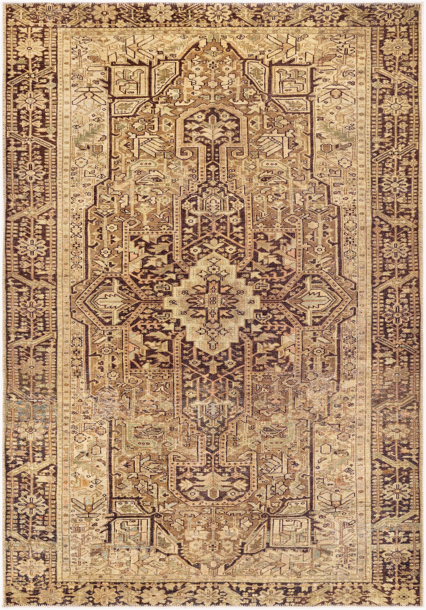 Amelie AML-2348 9' x 12' Machine Woven Washable Area Rug