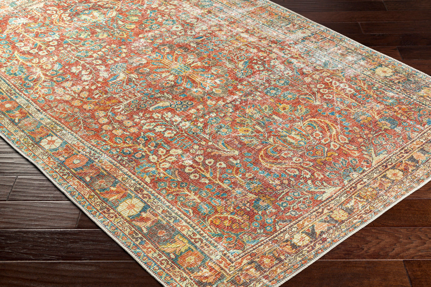 Amelie AML-2353 9' x 12' Machine Woven Washable Area Rug