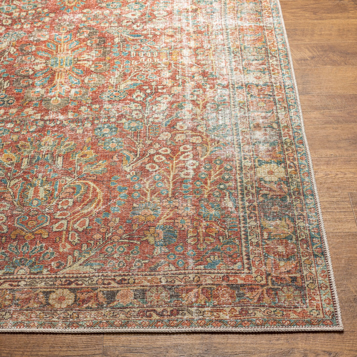 Amelie AML-2353 9' x 12' Machine Woven Washable Area Rug