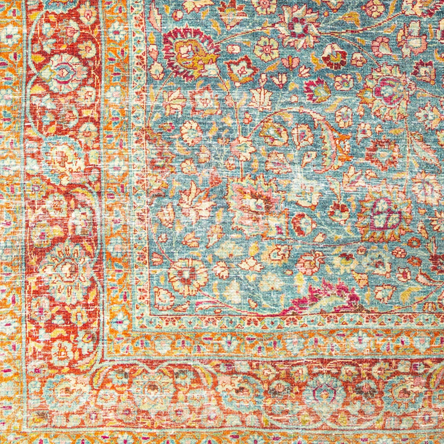 Amelie AML-2356 8ft Runner Machine Woven Washable Runner Rug