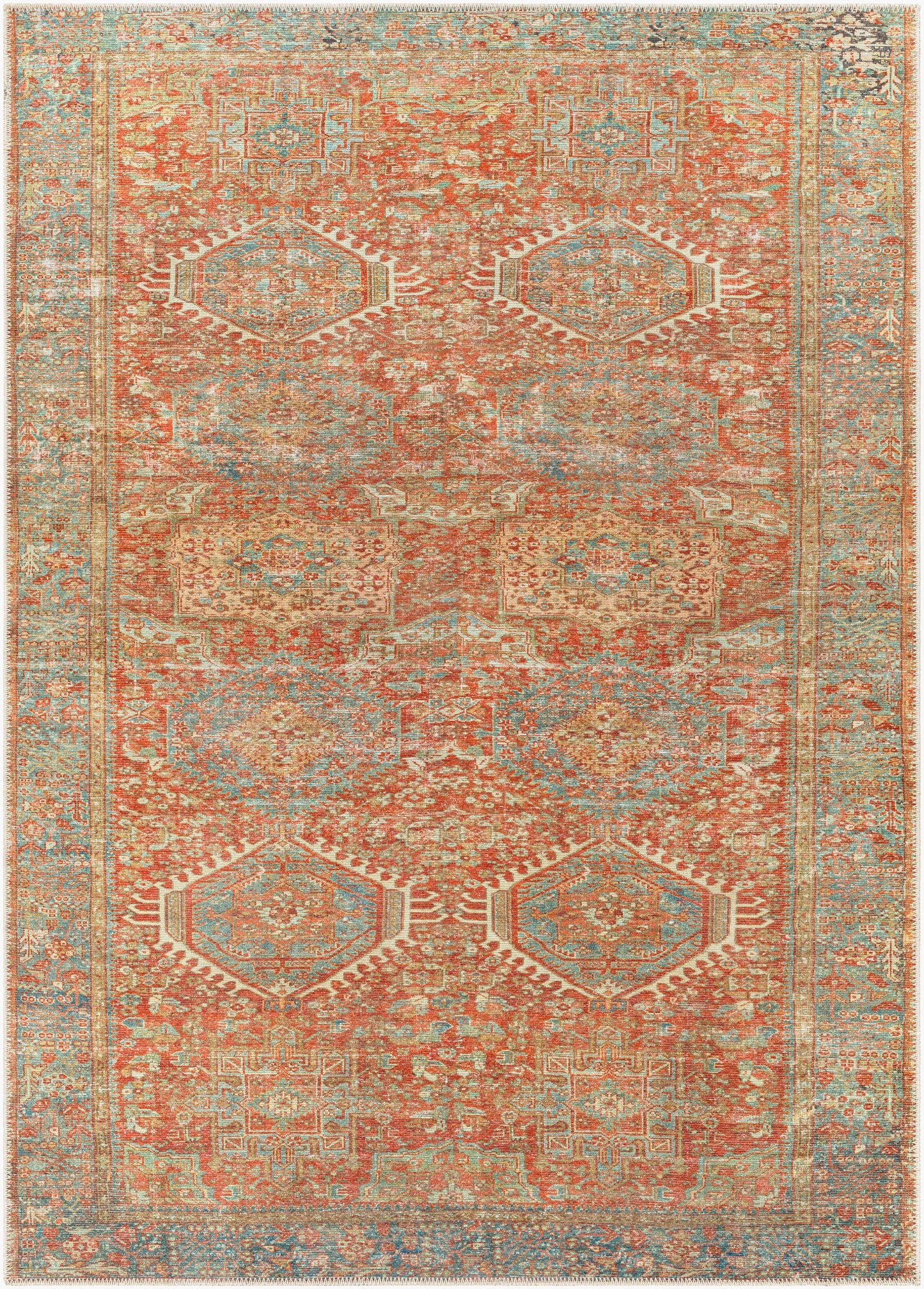Amelie AML-2357 9' x 12' Machine Woven Washable Area Rug