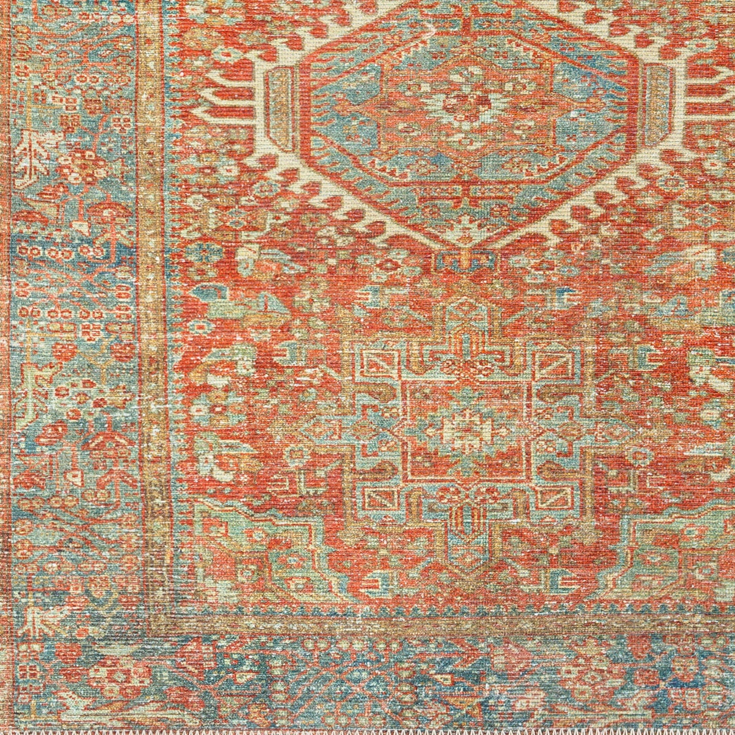 Amelie AML-2357 9' x 12' Machine Woven Washable Area Rug