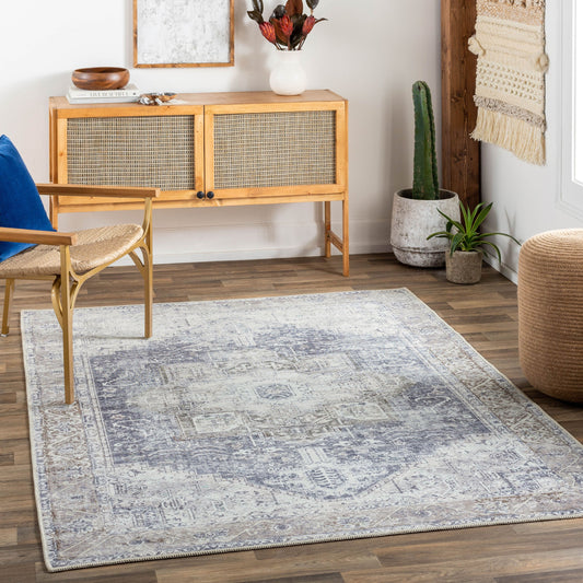 Amelie AML-2360 8' x 10' Machine Woven Washable Area Rug