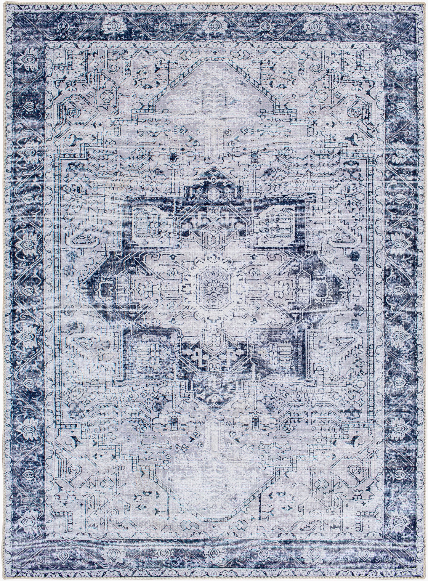 Amelie AML-2361 9' x 12' Machine Woven Washable Area Rug