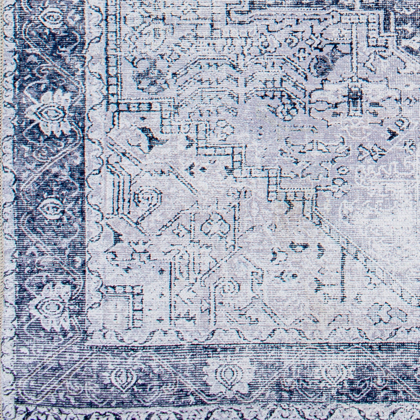 Amelie AML-2361 16ft Runner Machine Woven Washable Runner Rug