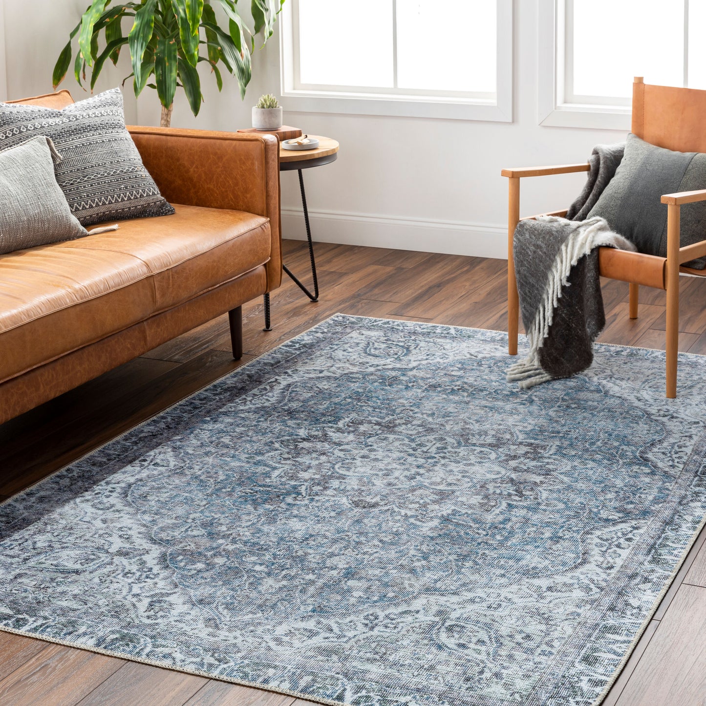 Amelie AML-2364 9' x 12' Machine Woven Washable Area Rug