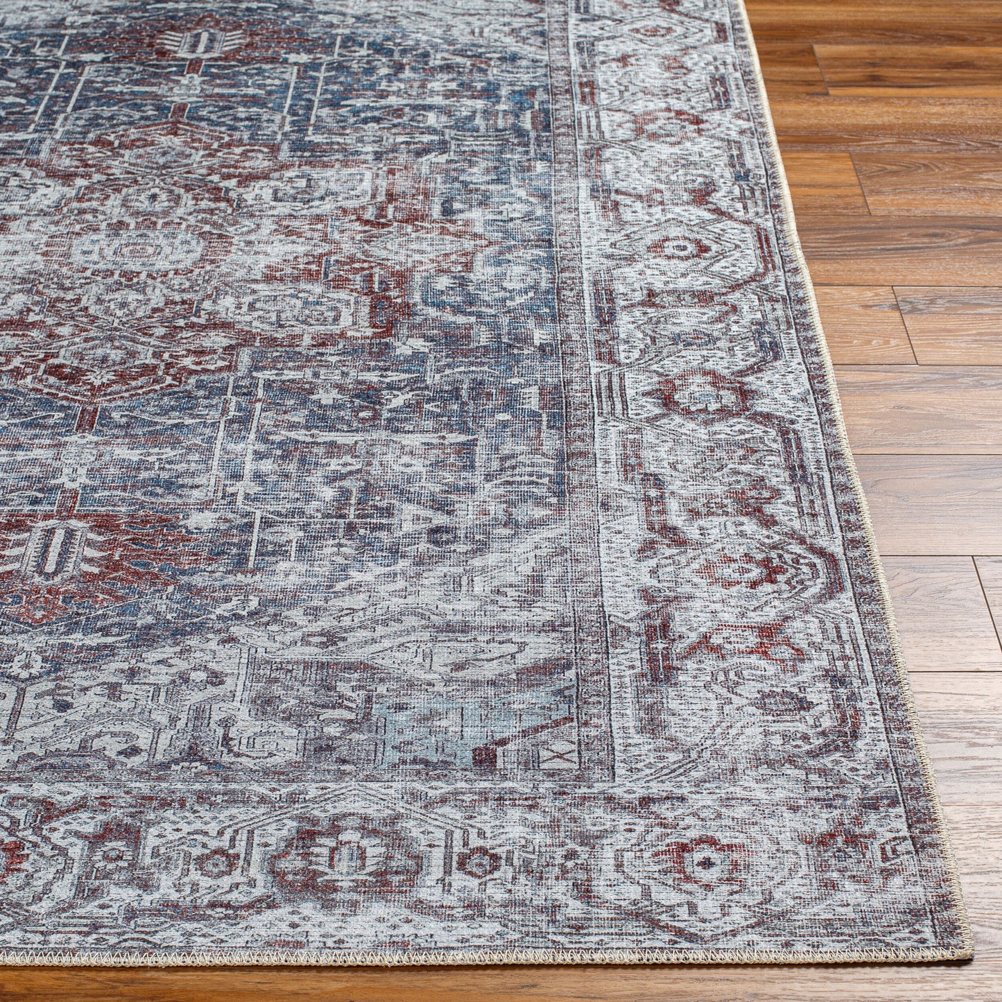 Amelie AML-2366 2' x 3' Machine Woven Washable Accent Rug
