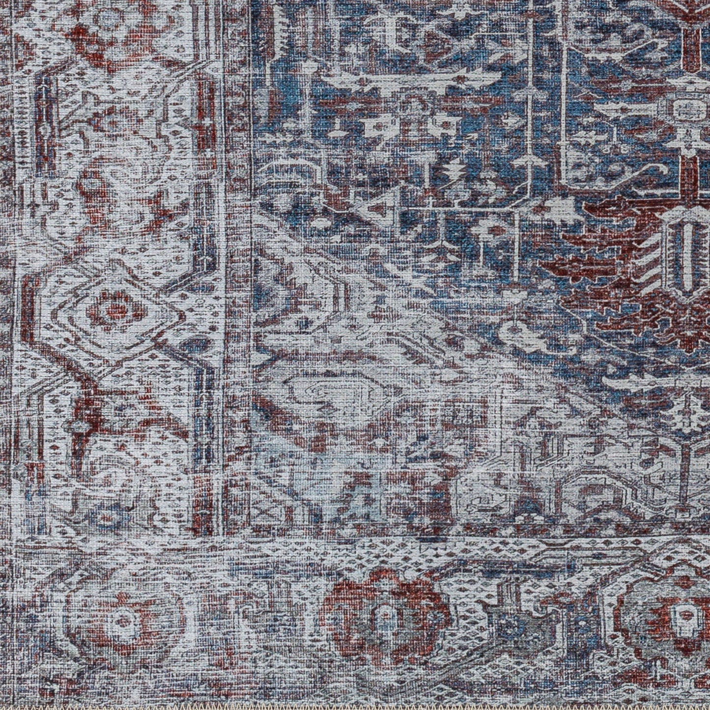 Amelie AML-2366 2' x 3' Machine Woven Washable Accent Rug