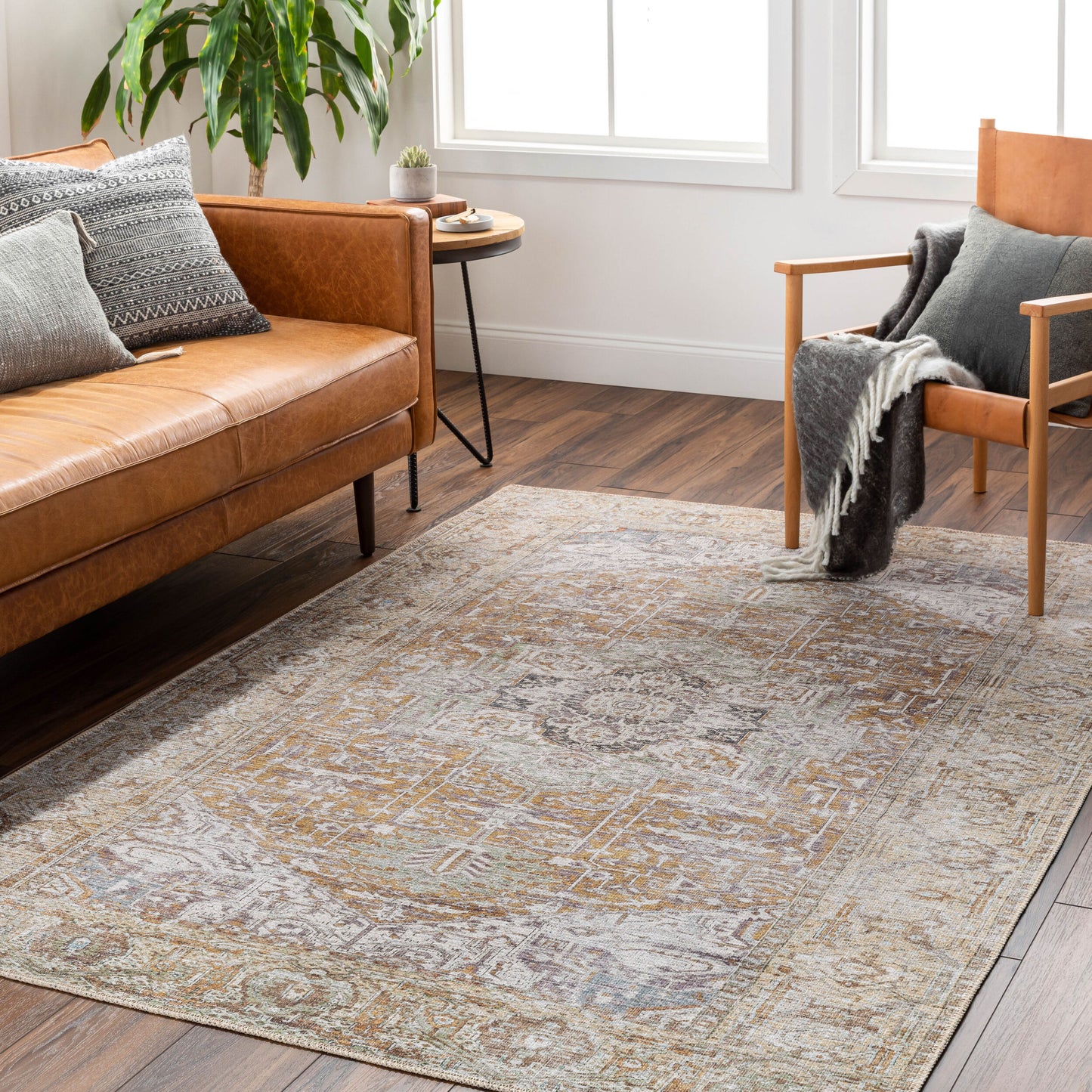 Alfombra de corredor lavable a máquina Amelie AML-2367 de 2,4 m