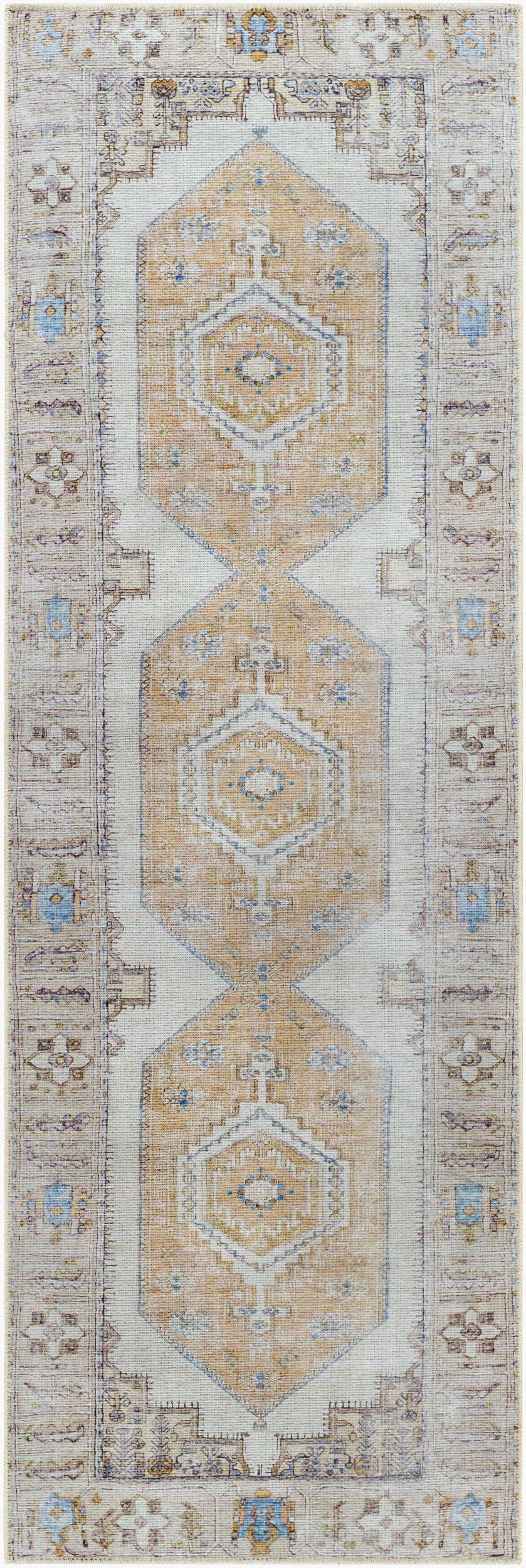 Alfombra de corredor lavable a máquina Amelie AML-2369 de 8 pies