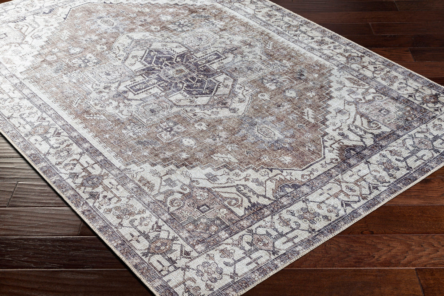 Amelie AML-2371 9' x 12' Machine Woven Washable Area Rug