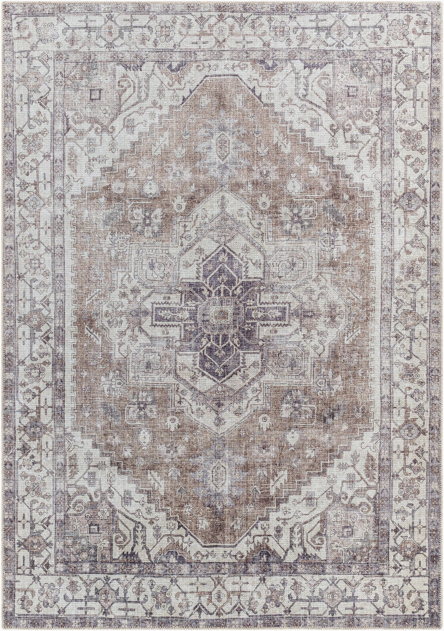 Amelie AML-2371 9' x 12' Machine Woven Washable Area Rug