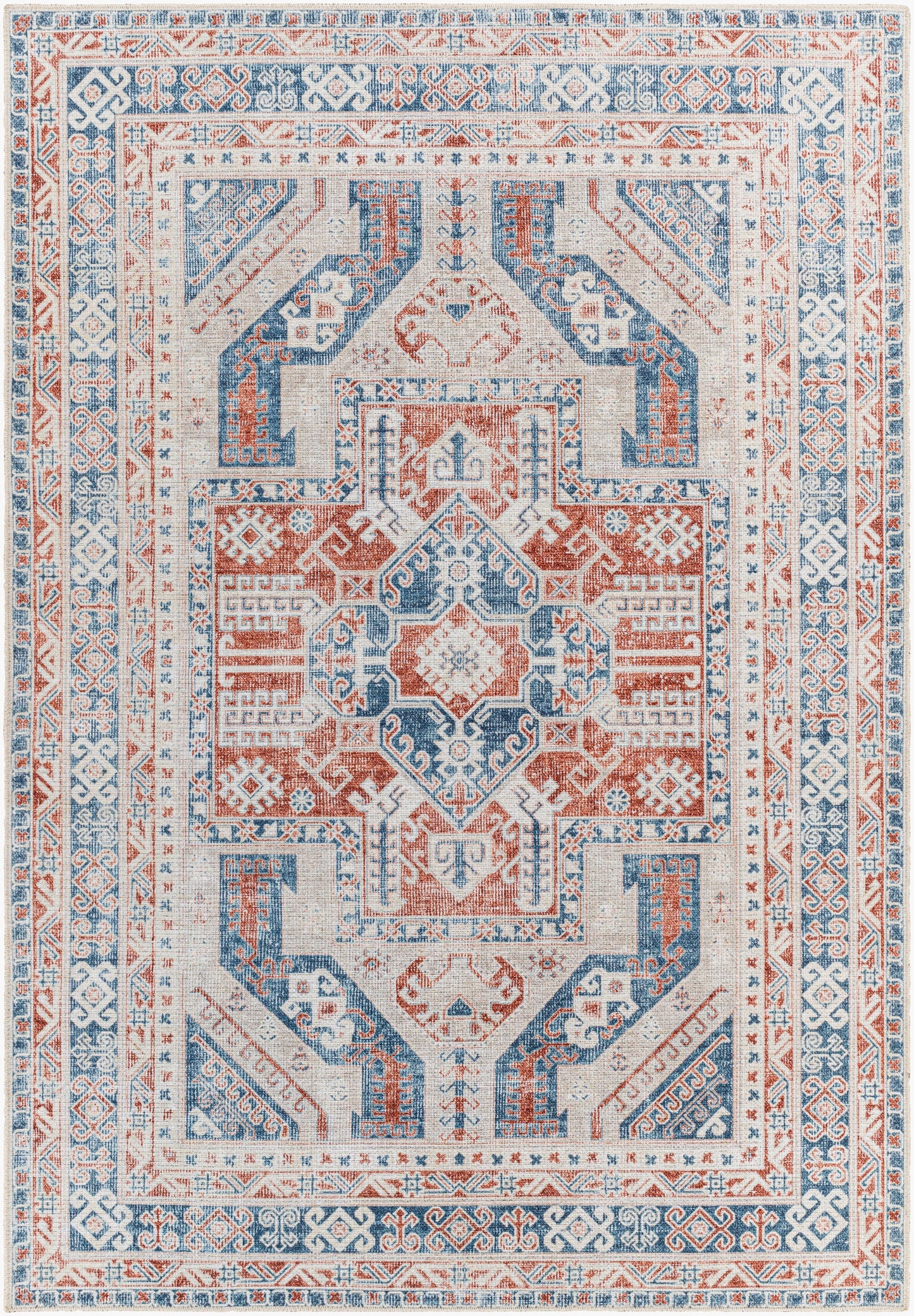 Amelie AML-2375 2' x 3' Machine Woven Washable Accent Rug