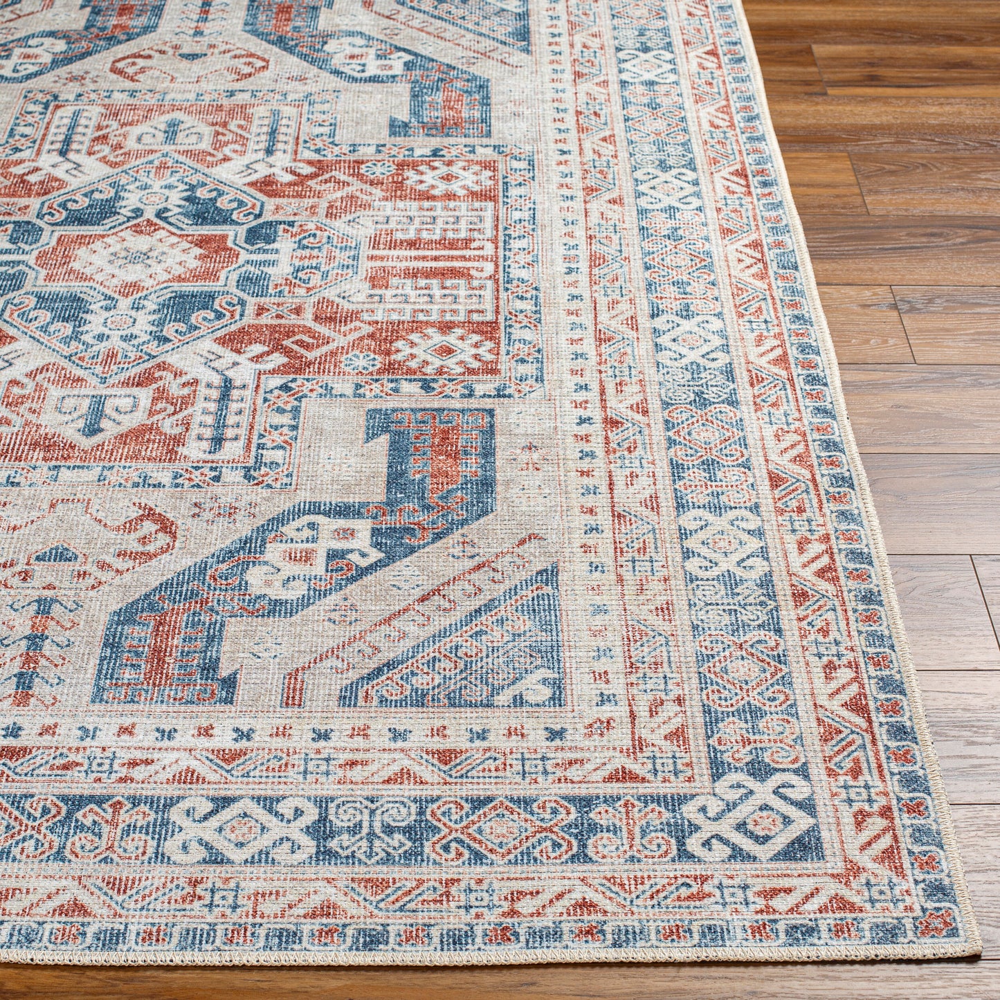 Amelie AML-2375 2' x 3' Machine Woven Washable Accent Rug