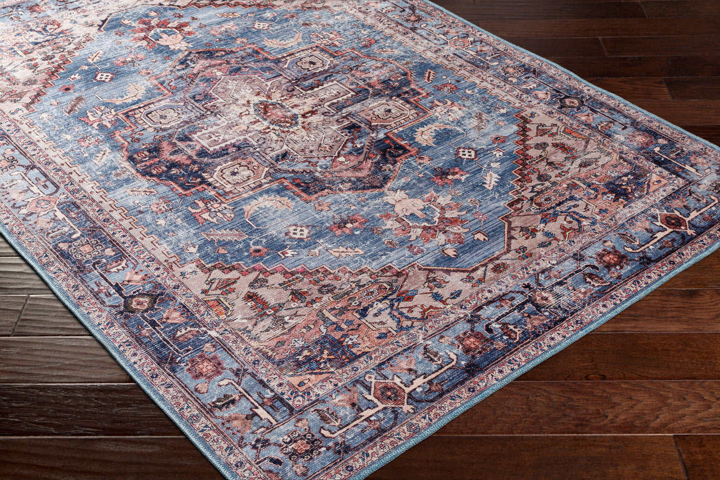 Amelie AML-2377 9' x 12' Machine Woven Washable Area Rug