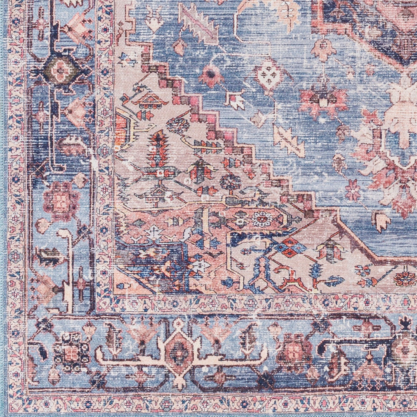 Amelie AML-2377 9' x 12' Machine Woven Washable Area Rug
