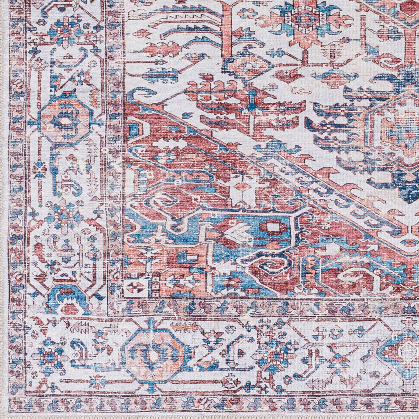 Amelie AML-2378 9' x 12' Machine Woven Washable Area Rug