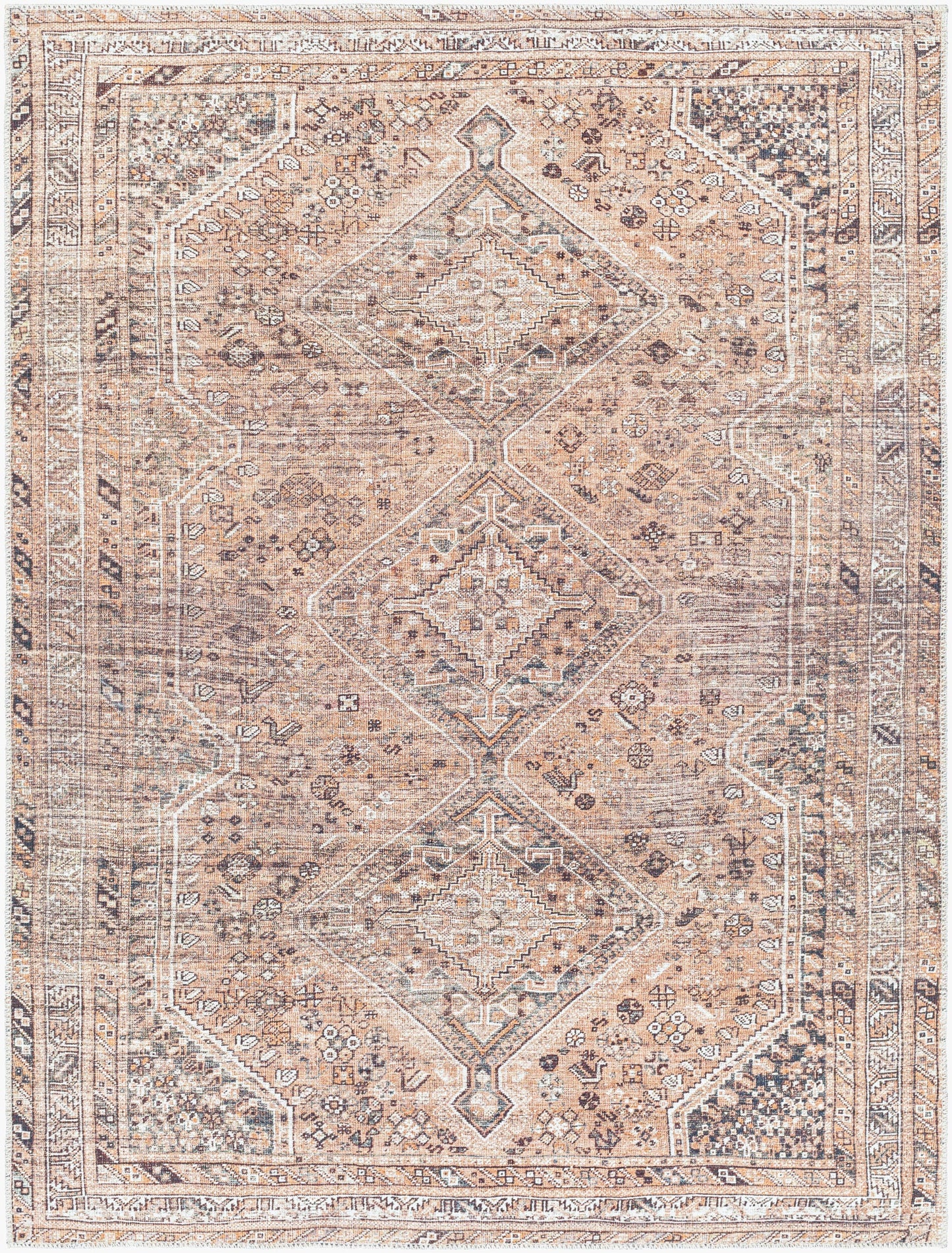 Amelie AML-2384 2' x 3' Machine Woven Washable Accent Rug