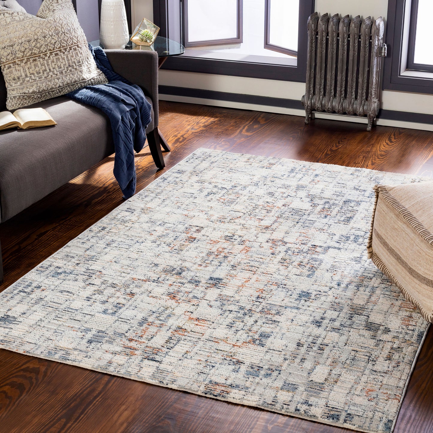 Alfombra tejida a máquina Amore AMO-2302 de 1,52 m x 2,13 m