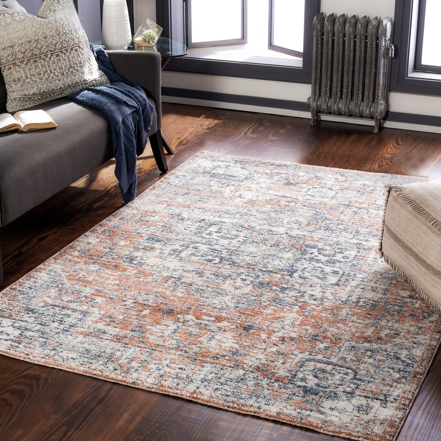 Amore AMO-2303 5' x 7' Machine Woven Area Rug