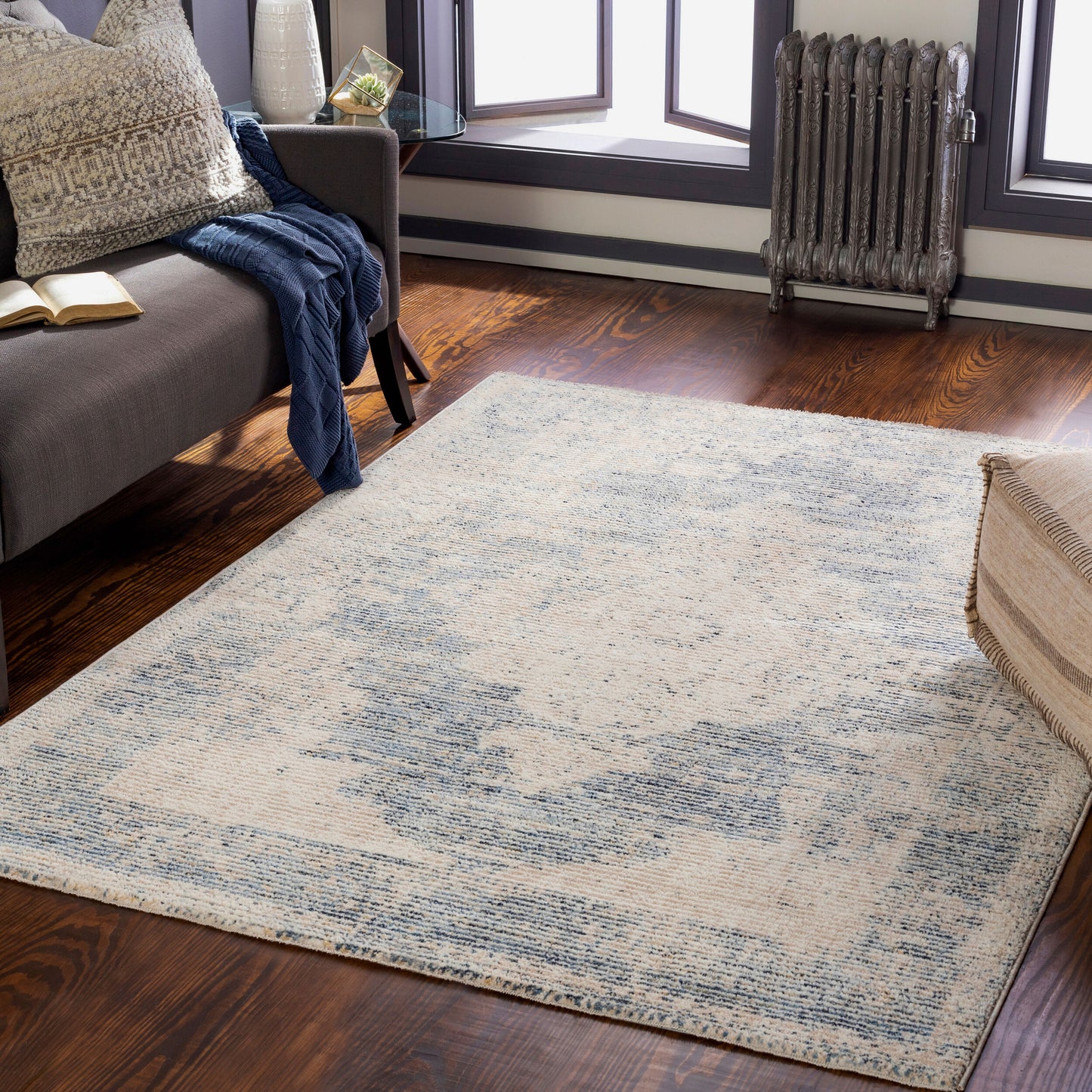 Amore AMO-2304 2'4" x 3'9" Machine Woven Accent Rug