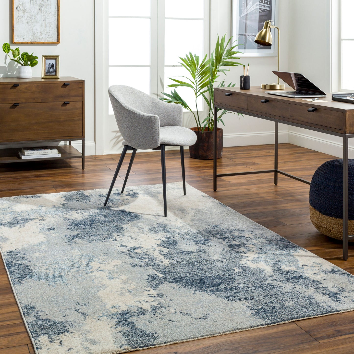 Amore AMO-2340 2' x 3' Machine Woven Accent Rug