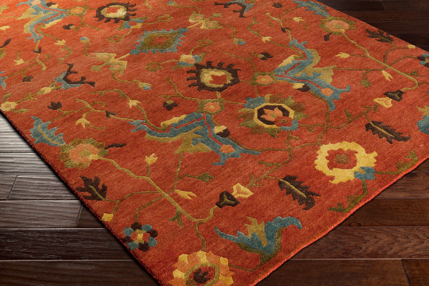 Anastacia ANA-8411 2' x 3' Handmade Wool Accent Rug
