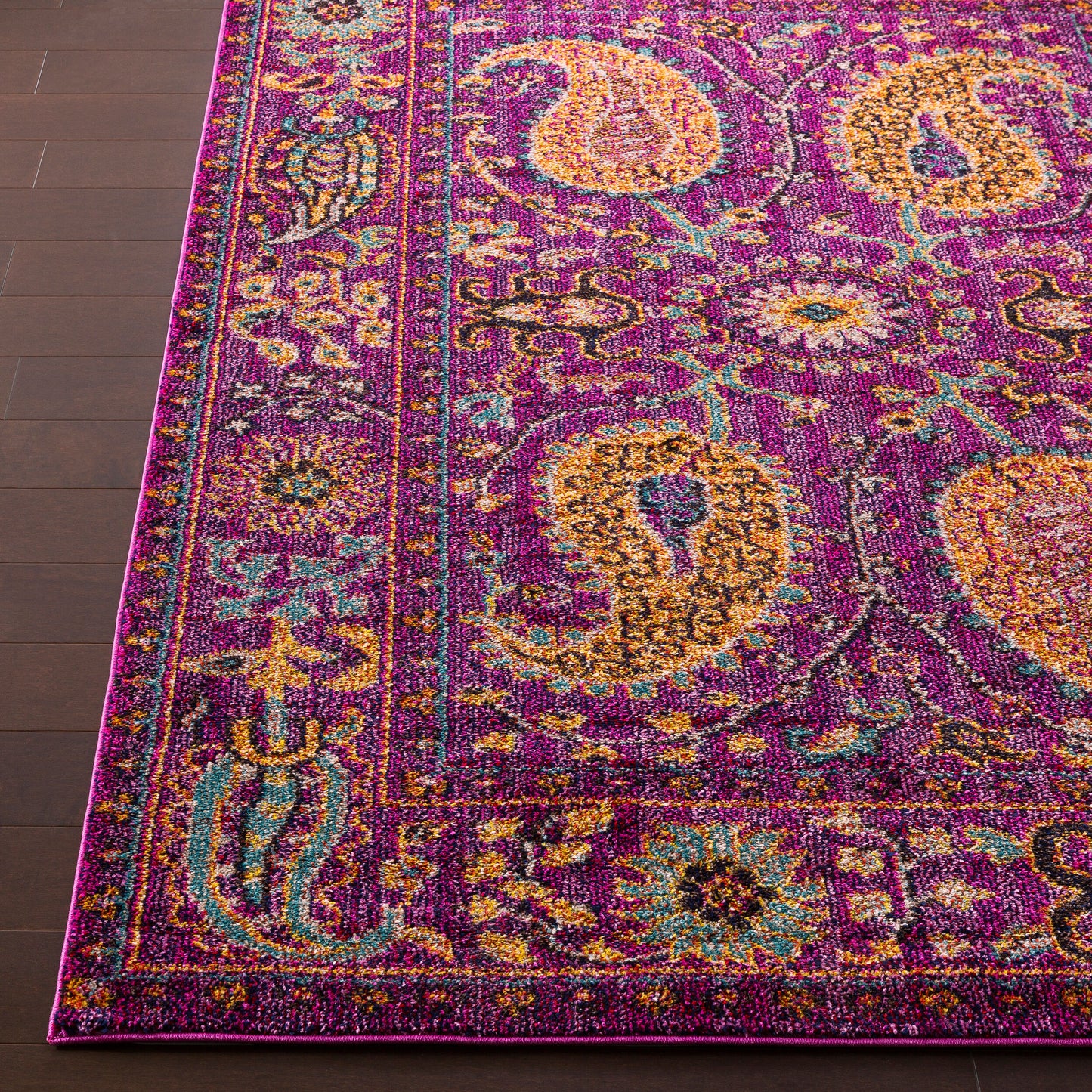Alfombra decorativa tejida a máquina Anika ANI-1012 de 2' x 3'