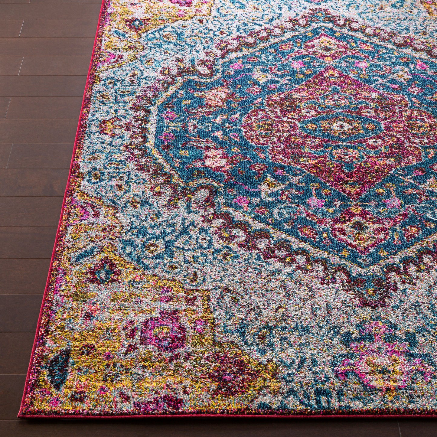Anika ANI-1015 5' x 7' Machine Woven Area Rug
