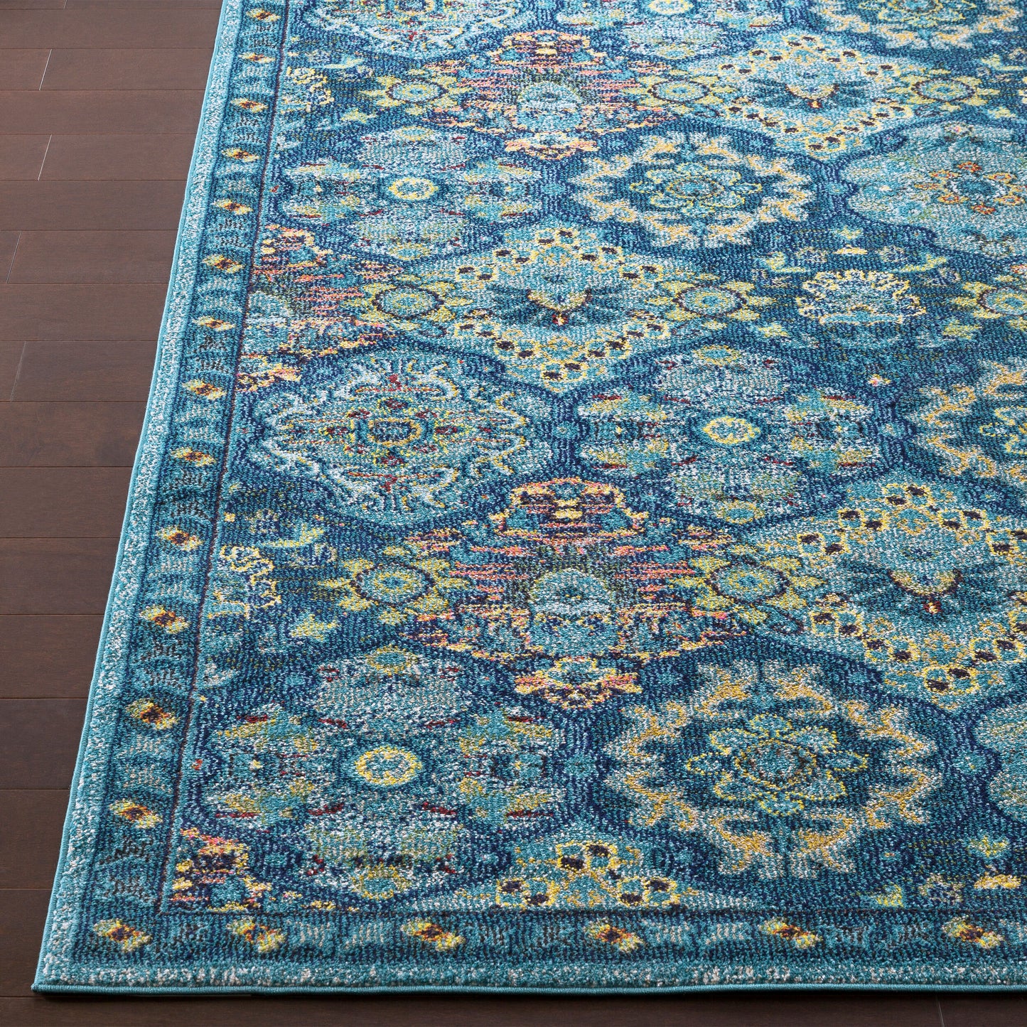 Alfombra tejida a máquina Anika ANI-1019 de 1,52 m x 2,13 m
