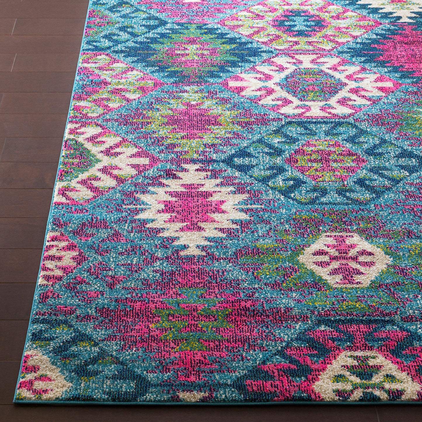 Alfombra tejida a máquina Anika ANI-1022 de 1,52 m x 2,13 m