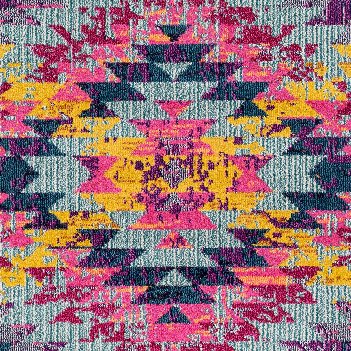 Alfombra decorativa tejida a máquina Anika ANI-1025 de 2' x 3'