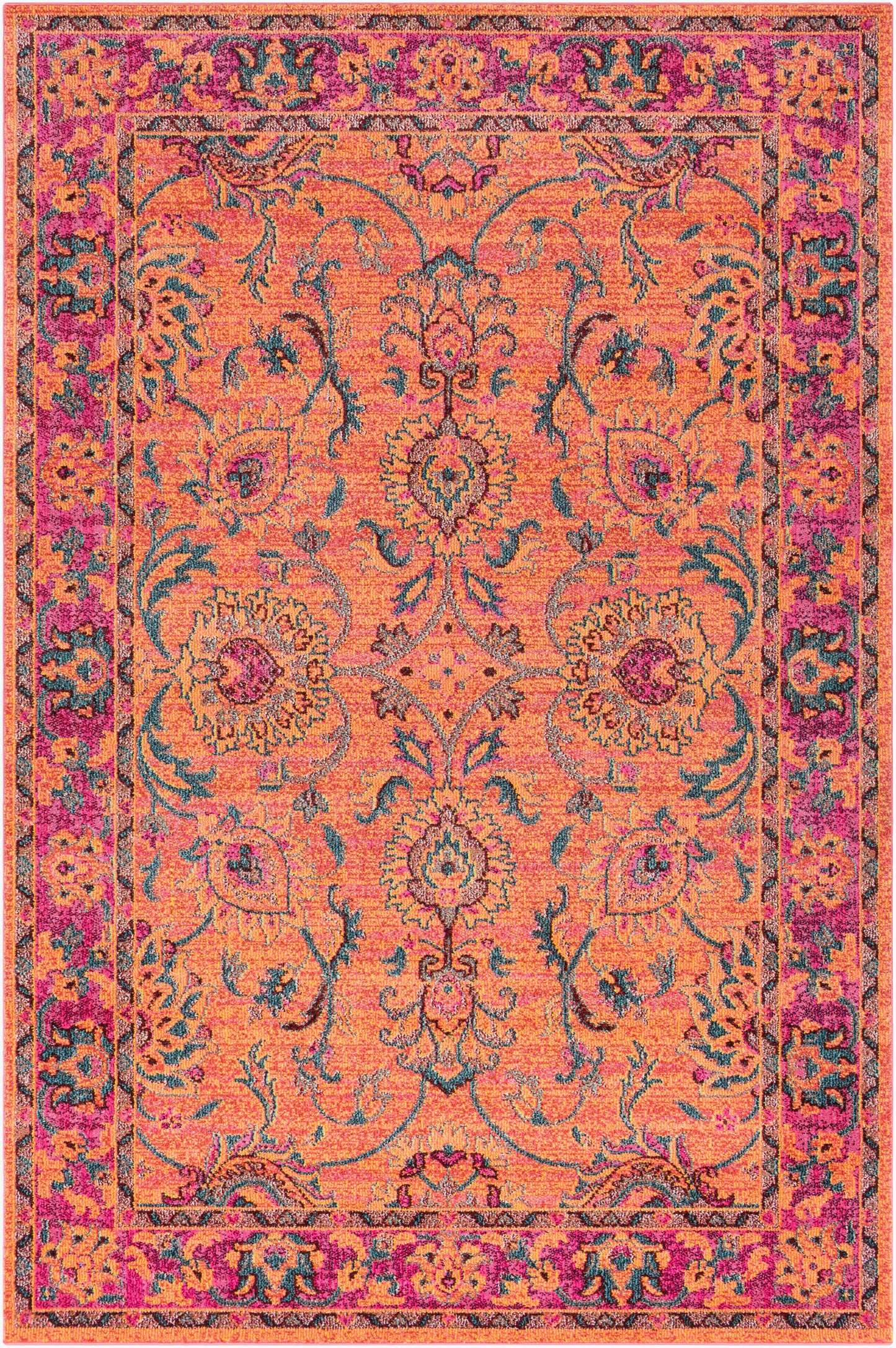 Alfombra decorativa tejida a máquina Anika ANI-1031 de 2' x 3'